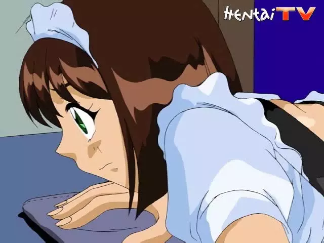 Hentai maid gets tied up - wankoz.com