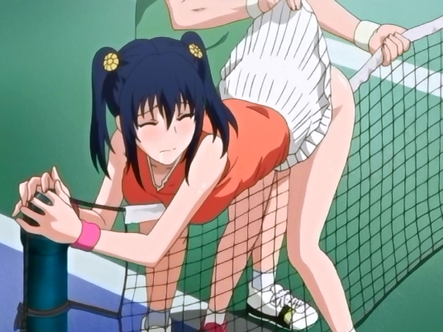 Horny hentai schoolgirl gets toyed in gym class - wankoz.com