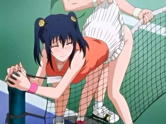 Hentai Lesbian Gym - Horny hentai schoolgirl gets toyed in gym class - wankoz.com