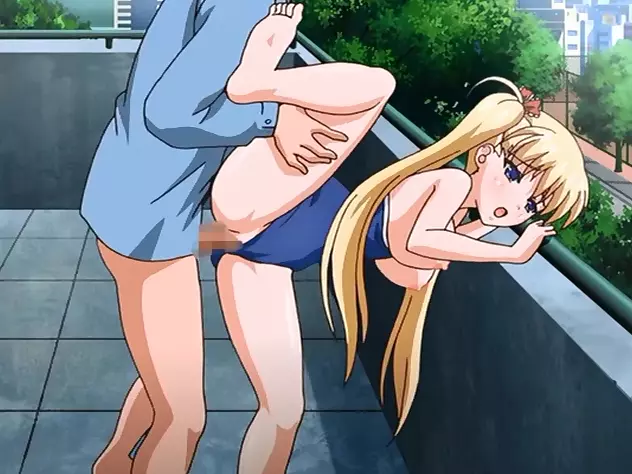 Anime Hentai Swimsuit Sex - Blonde hentai teen in swimsuit - wankoz.com